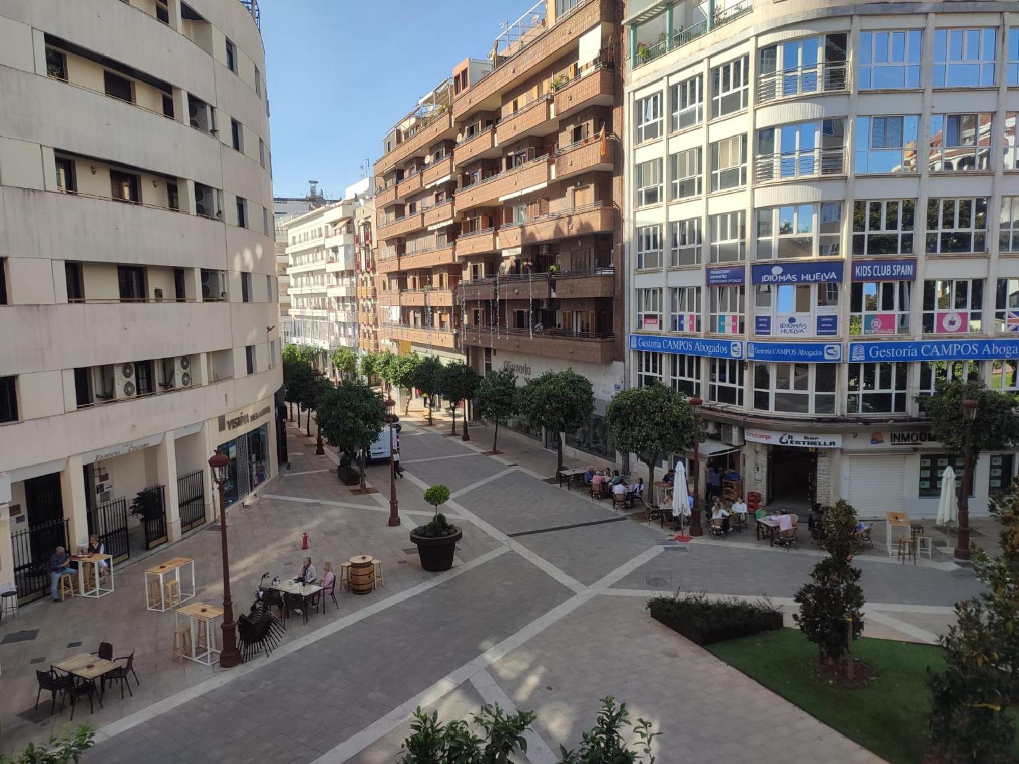"El Balcon De Huelva" Lujo En Pleno Centro Apartamento Exterior foto